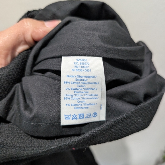 Boden ottoman black‎ knitted dress tie neck size 6 - Picture 8 of 8